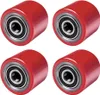4 Stück Hubwagenrollen Polyurethan 80 x 50 mm, Achse 20 mm Produktbild-Vorschau 1
