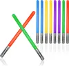 FunX Aufblasbare Lichtschwerter 10er Set - Laserschwert Produktbild-Vorschau 1