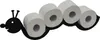 DanDiBo Portarotolo Legno Nero Caterpillar Portarotolo WC a Anteprima dell’immagine prodotto 7