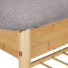 Ławka na buty Relaxdays na 8 par, 2 półki, składana Podgląd zdjęcia produktu 8