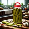 GARDENLINE glazen pot van 3 liter + deksel + receptenhouder Productafbeelding-voorbeeld 10