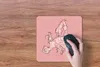 MuchoWow® Mauspad Mousepad Karte - Europa - Rosa - Briefe Produktbild-Vorschau 3