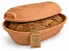 KERAZO 4,5 Liter Brotbackform mit Deckel und Getreidemuster Produktbild-Vorschau 1