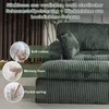 Sofa Cordsofa 2-Sitzer mit Bettfunktion, modernes Produktbild-Vorschau 3