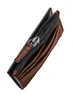 FOSSIL Leer portemonnee Andrew Magnetic Zip Card Case Productafbeelding-voorbeeld 3