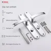 Domino Türdrücker-Garnitur TOPAZ Langschild – Bad/WC Produktbild-Vorschau 6