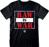 WWE T-Shirt Herren RAW Is WAR schwarz L Produktbild-Vorschau 1