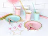 Assiettes, rose clair, 18 cm (1 op. / 6 pcs.) Voir les images du produit 3