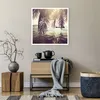 Poster - Poster ohne Rahmen - Meer Palme Wasser - 60x60 cm Produktbild-Vorschau 6