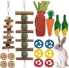16 Stück Kaninchen Spielzeug Zubehoer Kleintier Spielzeug Produktbild-Vorschau 1