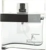 A clear, front-facing studio shot of a bottle of Salvatore Ferragamo F by Ferragamo Pour Homme Black eau de Toilette. Podgląd zdjęcia produktu