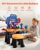 SucceBuy Kinder-Werkbank mit 181-teiligem Spielzeug-Set für Produktbild-Vorschau 2