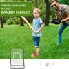 HOMCOM Kickback Rebounder Tor Rückprallwand Netz Stahl Produktbild-Vorschau 8
