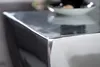 Skulpturaler Beistelltisch TWIST 45cm silber Aluminium Produktbild-Vorschau 6