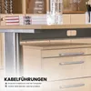 bümö Schreibtisch Serie-N - Nachbildung: Nussbaum, Größe:  Produktbild-Vorschau 4