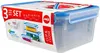 EMSA Set de boîtes de conservation Clip & Close 1 litre/2,3 Voir les images du produit 1