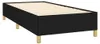 vidaXL Rám postele bez matrace černý 100x200 cm látka Náhled obrázku produktu 3