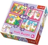 TREFL Puzzle Glückliche Llamas 4in1 (35,48,54,70 Teile) Produktbild-Vorschau 1