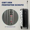 MuchoWow® MuchoWow® Koffer Handgepäck Trolley Rollkoffer Produktbild-Vorschau 3