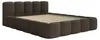 Selsey Cloudy Low - Čalouněná postel 200x200 s dřevěným Náhled obrázku produktu 6