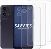 A smartphone and screen protectors are displayed. Produktbild-Vorschau