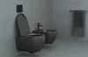 SANYCCES ARC Wand Bidet Keramik mit Überlauf und Hahnloch Produktbild-Vorschau 3