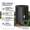 Mucola 750L Klappbare Regentonne Regenfass Regenwassertank Produktbild-Vorschau 3