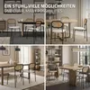 ML-Design jedálenské stoličky set 2, béžová, kuchynská Náhľad obrázku produktu 6