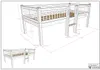VIPACK - FORREST Buche Junior-Spielbett 90x200 cm, inkl. Produktbild-Vorschau 3