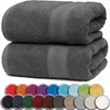 Frottier Badetücher 2er Pack 100x150cm, 100% Baumwolle, Produktbild-Vorschau 1