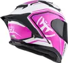 Casco Berik FF871 Mapuro, bianco/nero/viola, taglia M Anteprima dell’immagine prodotto 4