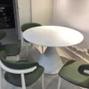 Kaffeetisch Esstisch Rundtisch Minimalistischer Tisch Produktbild-Vorschau 3
