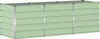 vidaXL Fioriera verde 240 x 80 x 75 cm in acciaio Anteprima dell’immagine prodotto 1