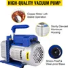 VEVOR 1,8CFM 50L/M Pompa per vuoto condizionatore d'aria Anteprima dell’immagine prodotto 8