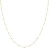 MATERIA Damen Kugeln Kette Gold Halskette - 1,3mm Produktbild-Vorschau 3