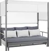 Dehner Gartenmöbel Daybed Hollywood, 3-Sitzer, inkl. Produktbild-Vorschau 1