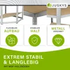 Juskys 3er Metall Regalsystem Basic - 1 Eckregal & 2 Produktbild-Vorschau 7