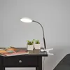 Lindby LED-Klemmtischleuchte Milow, weiß, Metall, 36 cm Produktbild-Vorschau 3