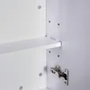 HOMCOM Armoire murale salle de bain avec miroir, 60 x 75 Voir les images du produit 9