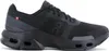 A studio shot of a single black running shoe. Náhled obrázku produktu