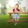 ML-Design Kindersitzgarnitur für Draußen, Braun, Sitzgruppe Produktbild-Vorschau 8
