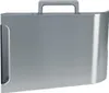 A silver water tank with a handle on top, shown from the front. Produktbild-Vorschau