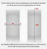 Schiebetür VIND 76/70 cm Weiß Schiebetürsystem mit Produktbild-Vorschau 6
