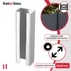 KOTARBAU® Przedluzenie slupka 60x40 mm stal ocynkowana 4 Podgląd zdjęcia produktu 4