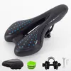 Selle de vélo ergonomique Noir Bleu Antidérapant Gel Voir les images du produit 11