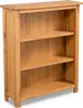 vidaXL Regał 3 przegrody 70x22,5x82 cm lite drewno dębowe Podgląd zdjęcia produktu 8