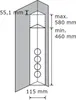 Barrette de poteaux enfichables en angle STS3007, avec Voir les images du produit 11