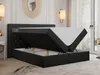 Boxspringbett 200x200 mit Led, Polsterbett 200x200 mit LED Produktbild-Vorschau 2