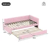 MODFU Daybett 90x200,Kinderbett mit Ausziehbett und Produktbild-Vorschau 7