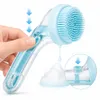 Spazzola Massaggiante per Bagno Cani e Gatti con Dispenser Anteprima dell’immagine prodotto 5